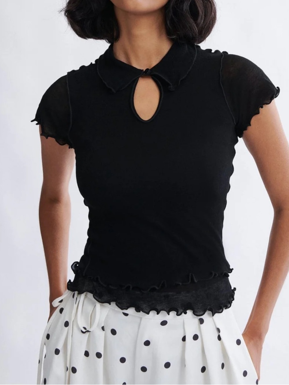 Eliza Faulkner Percy Top - Black